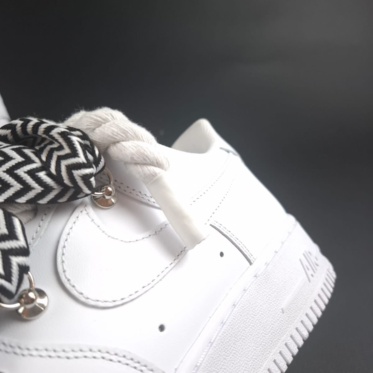 White Rope Laces AF1 x Mono Pulse Bands
