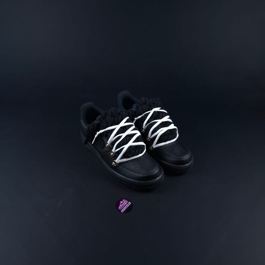 Black Rope Laces AF1 x Shade Ghost