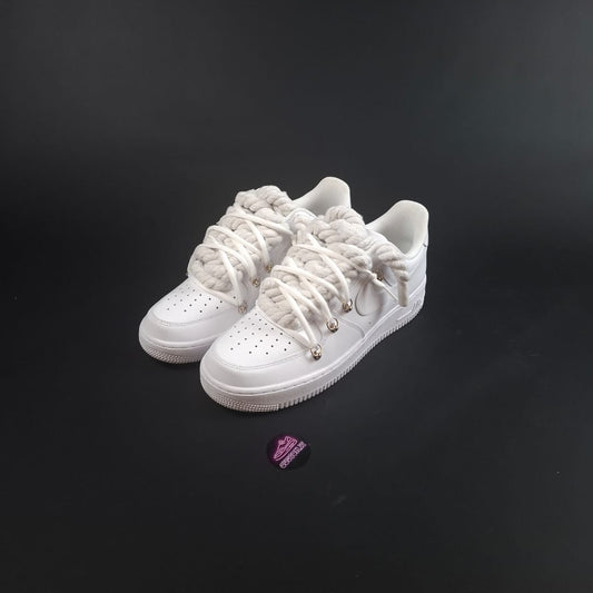 White Rope Laces AF1 x Shade Ghost