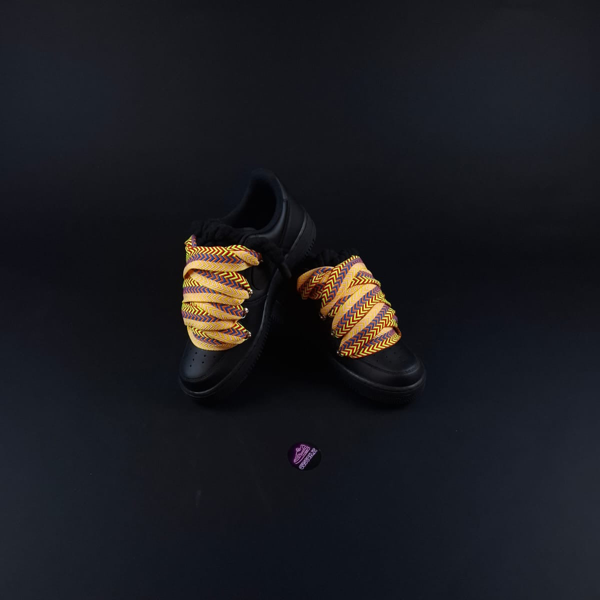 Black Rope Laces AF1 x Jungle Drift Bands