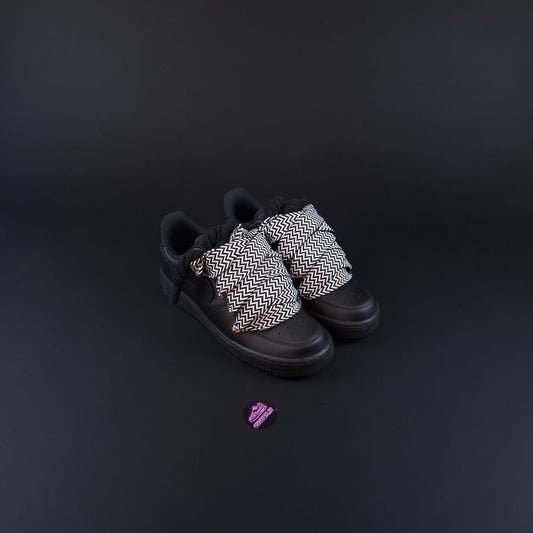 Black Rope Laces AF1 x Mono Pulse Bands