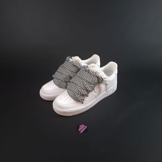 White Rope Laces AF1 x Mono Pulse Bands
